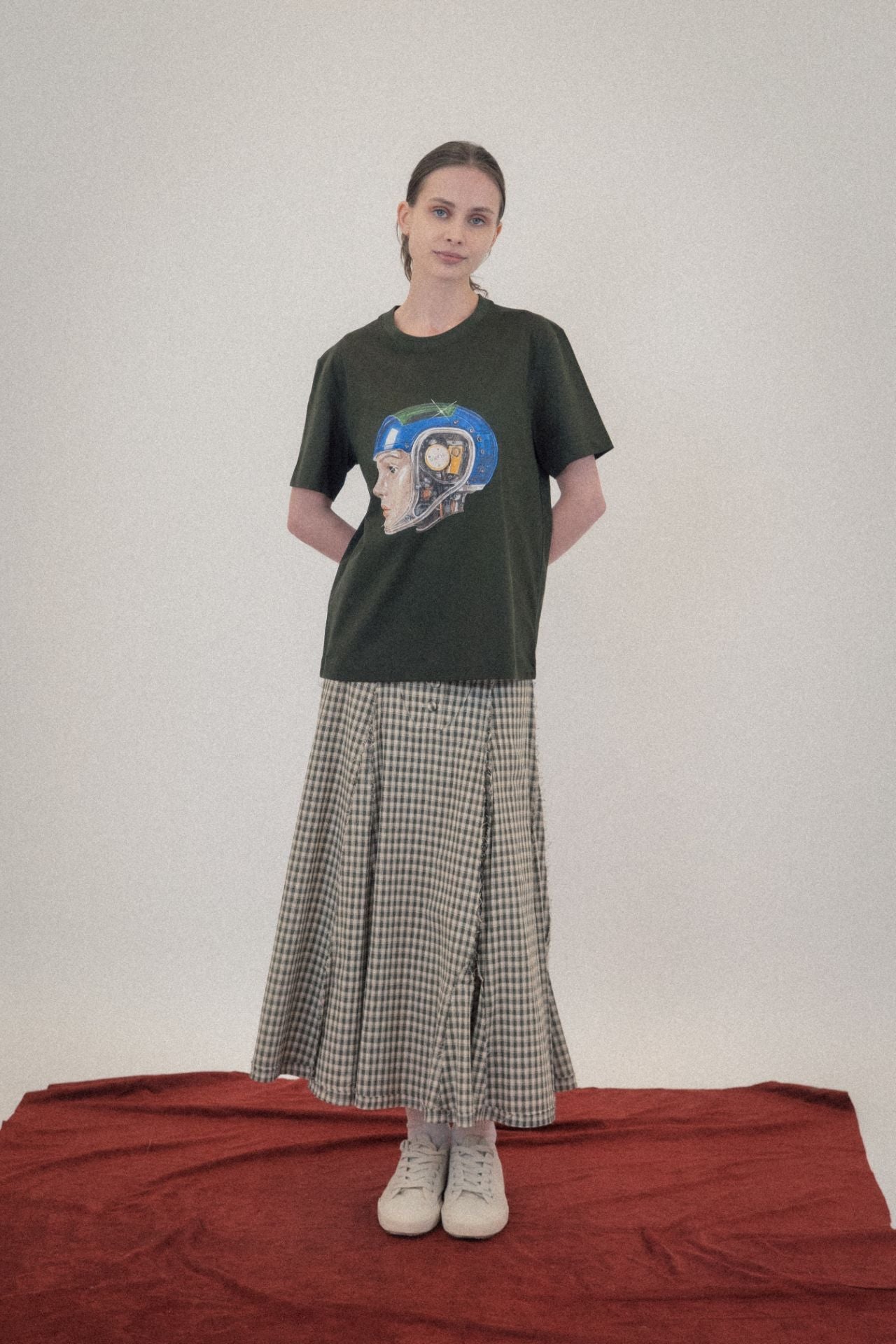 Ioedle - Fractal Waterfall Skirt (Green) product image 10 | TRAB K-Fashion Australia