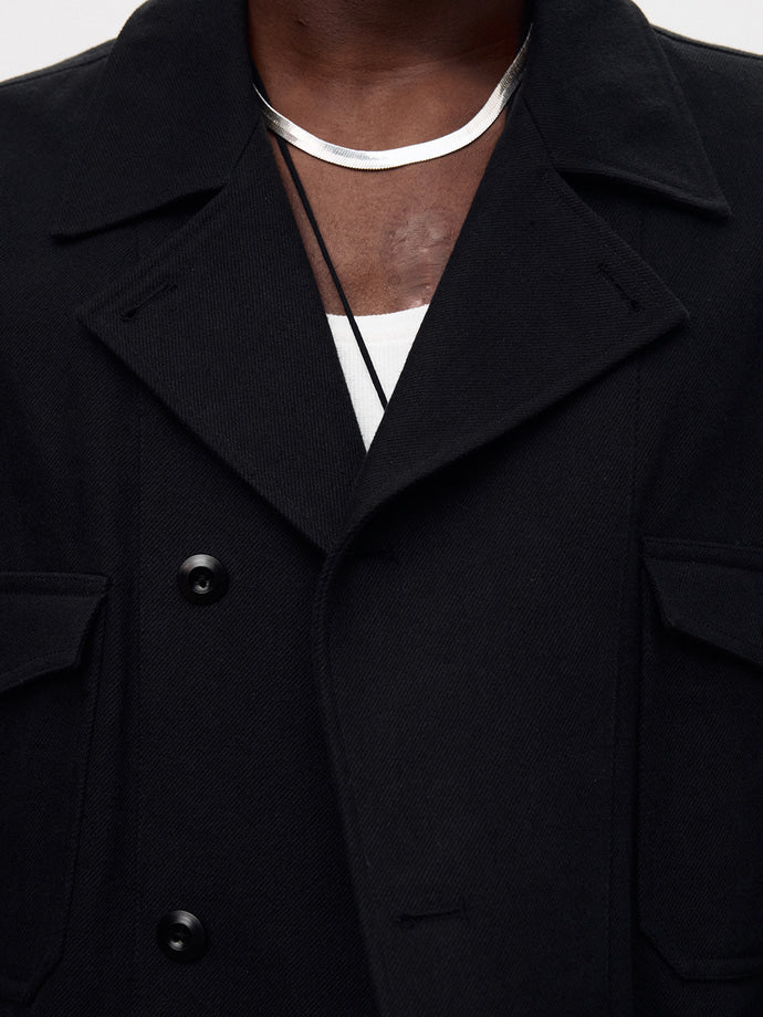 Tonywack - French Work Blouson Jacket (Black) product image 8 | TRAB K-Fashion Australia