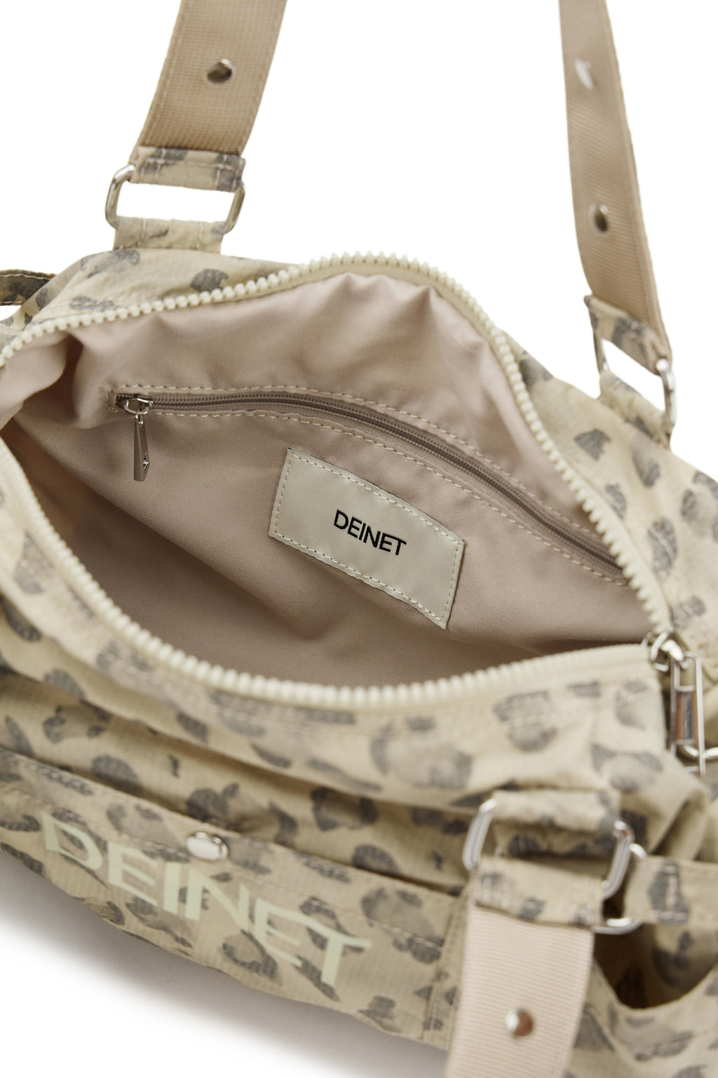 Deinet - Logo Duffle Mini Bag In Leopard product image 9 | TRAB K-Fashion Australia