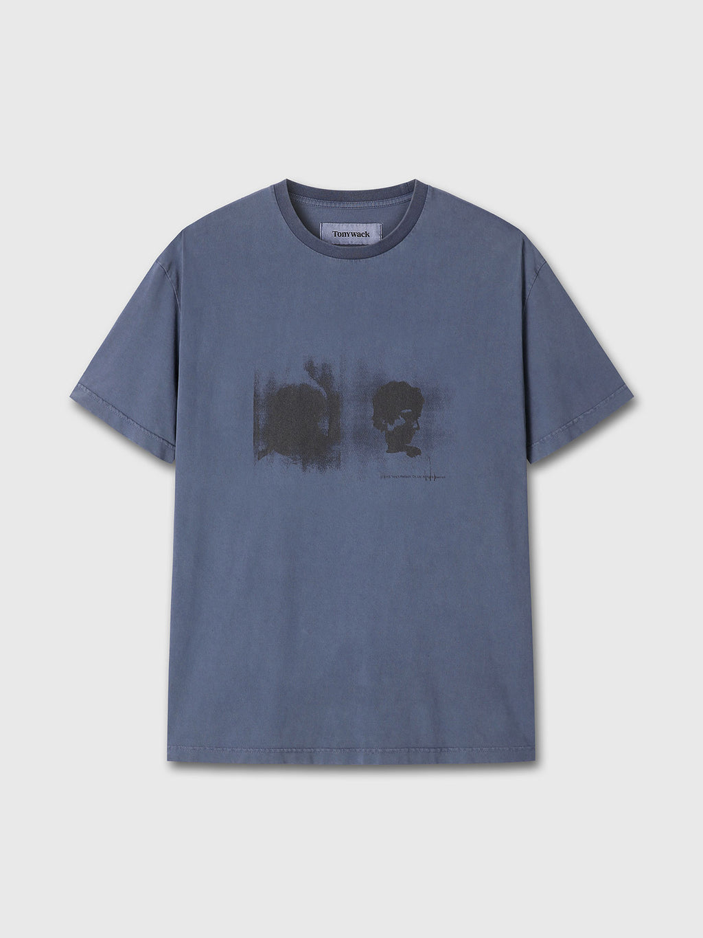 Tonywack - Garment Dyed Profiled T-Shirt (Faded Purple Blue) product image 8 | TRAB K-Fashion Australia