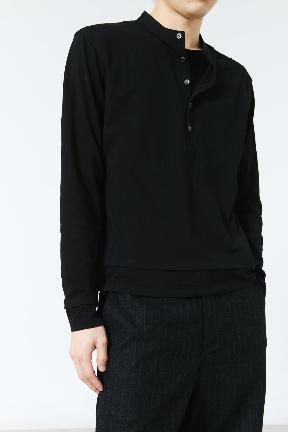 Hatchingroom - Dual Front Tee (Black) product image 12 | TRAB K-Fashion Australia