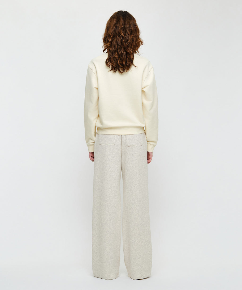 Marithe & Francois Girbaud - Classic Logo Sweat Pants (Oatmeal) product image 4 | TRAB K-Fashion Australia