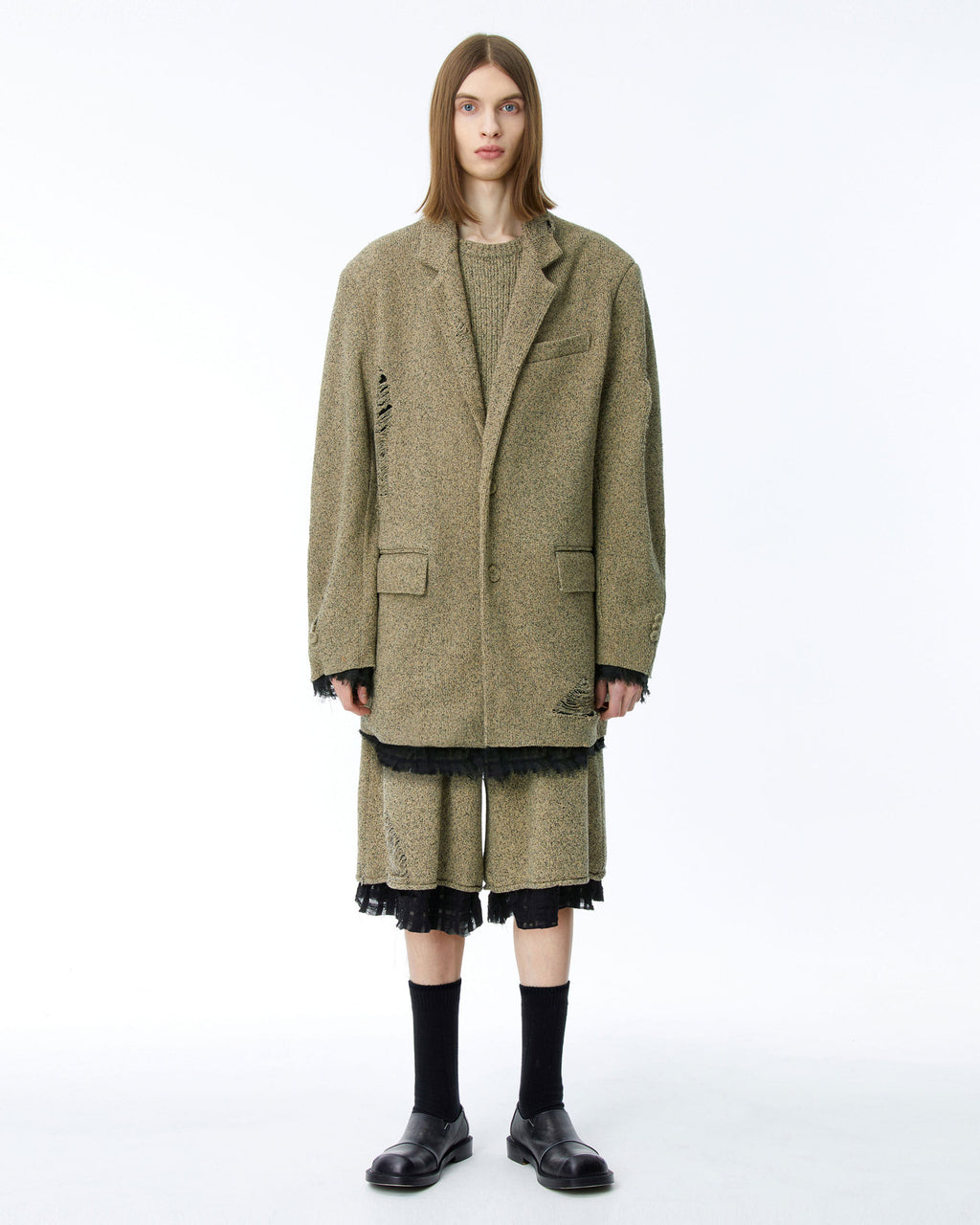 Ader Error - Varto blazer (Beige) product image 3 | TRAB K-Fashion Australia