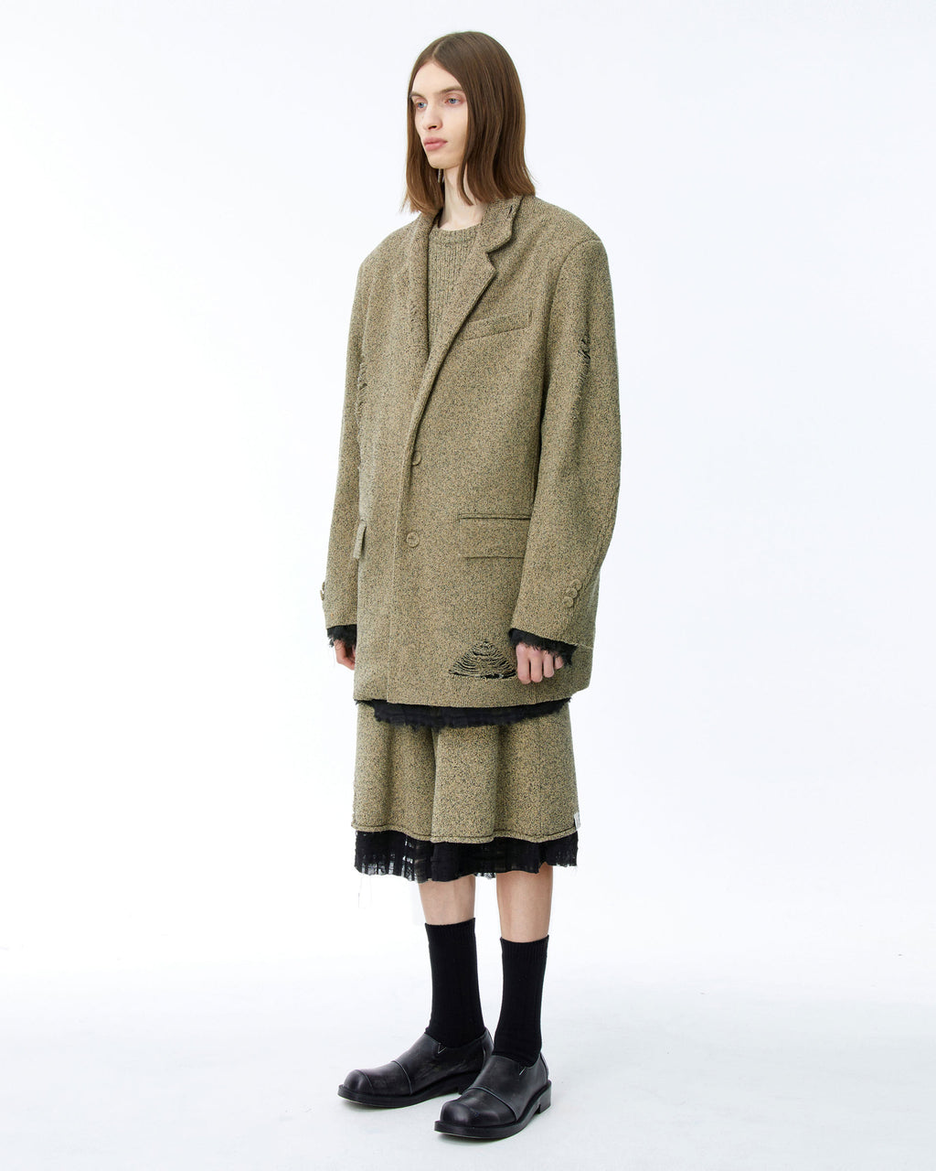 Ader Error - Varto blazer (Beige) product image 4 | TRAB K-Fashion Australia