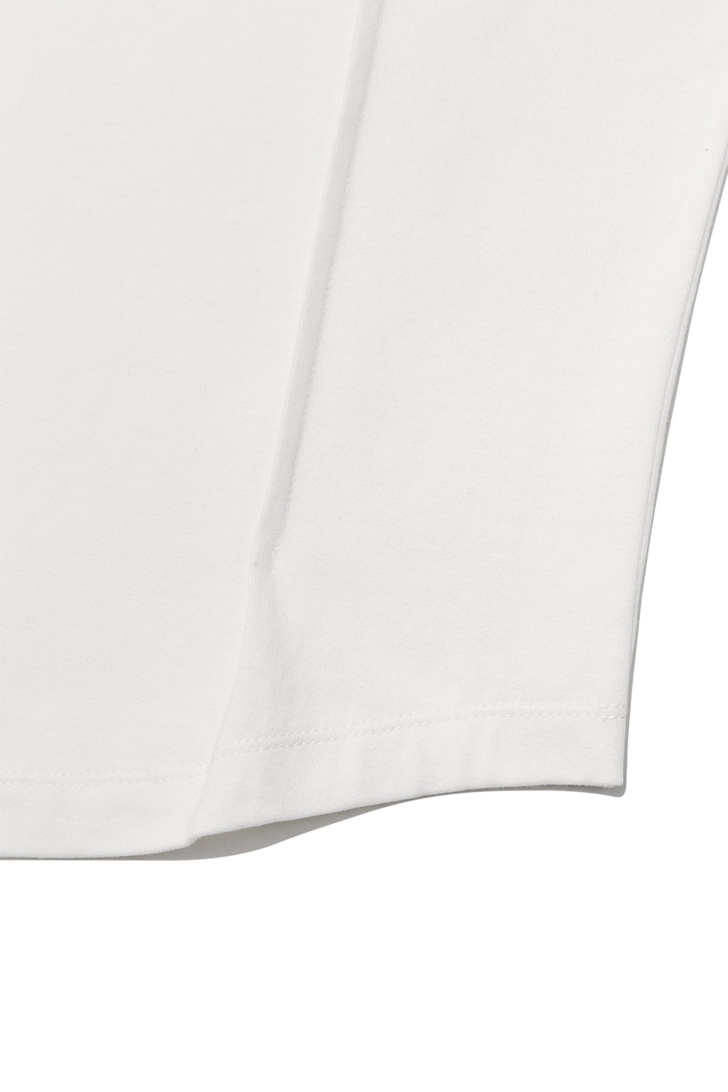 Matin Kim - Tuck Detail Small Logo Top (White) product image 4 | TRAB K-Fashion Australia