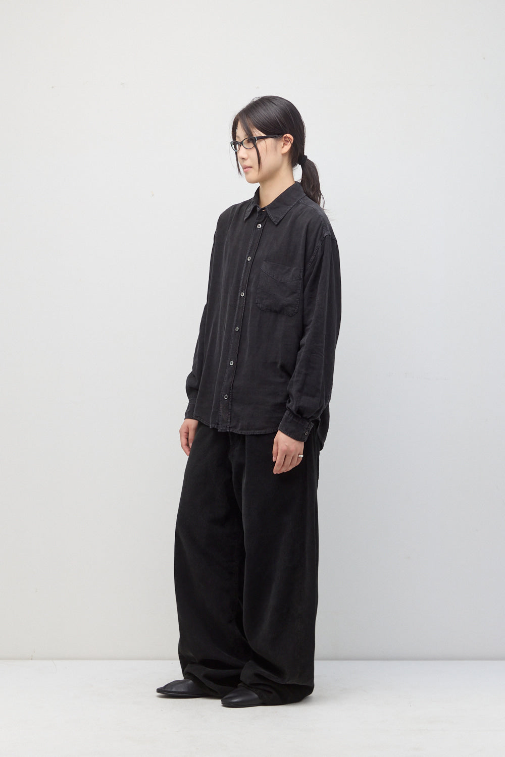 Hatchingroom - L.R Shirt (Faded Black) product image 4 | TRAB K-Fashion Australia