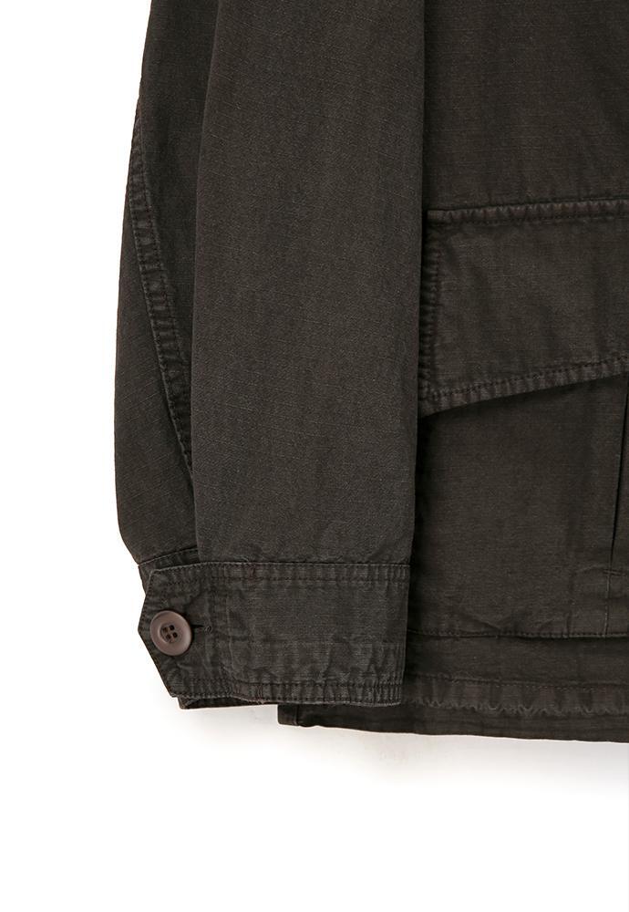 Art if acts - Garment Dyed Jungle Fatigue Jacket (Mud Brown) product image 14 | TRAB K-Fashion Australia