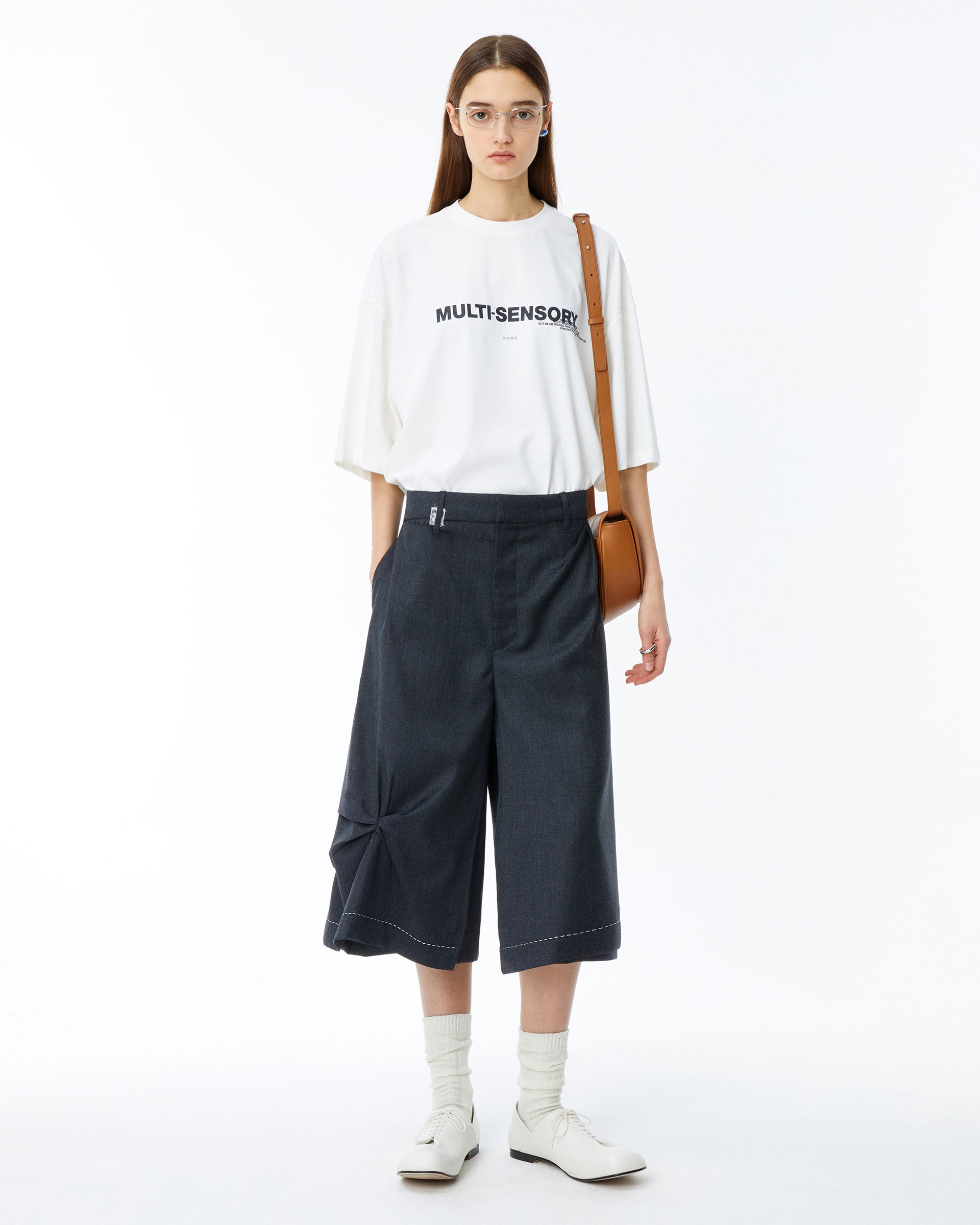 Ader Error - Multi sensory t-shirt (Off white) product image 1 | TRAB K-Fashion Australia