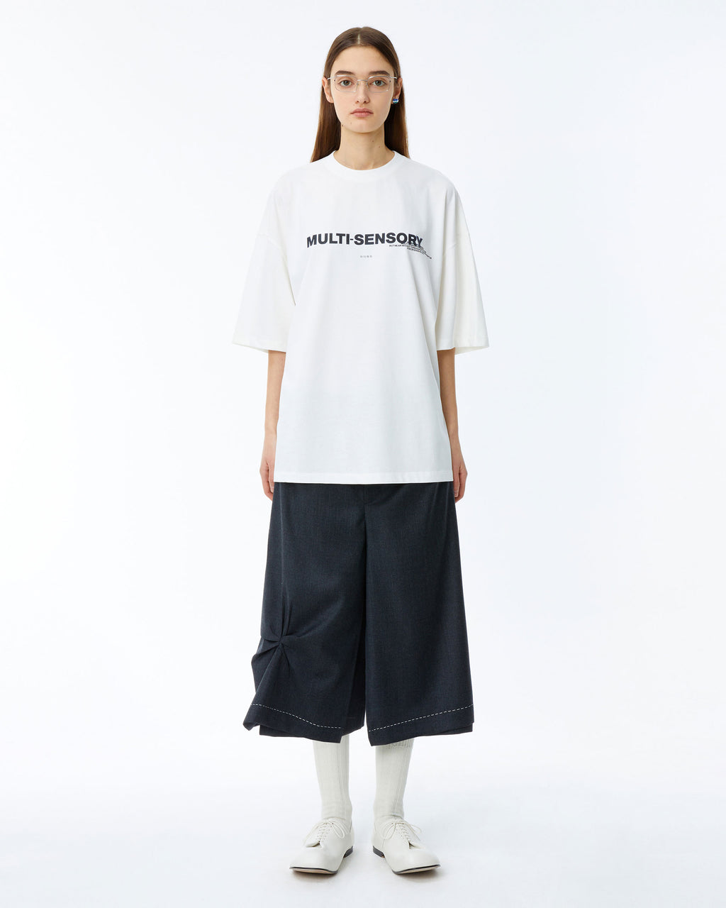 Ader Error - Multi sensory t-shirt (Off white) product image 3 | TRAB K-Fashion Australia