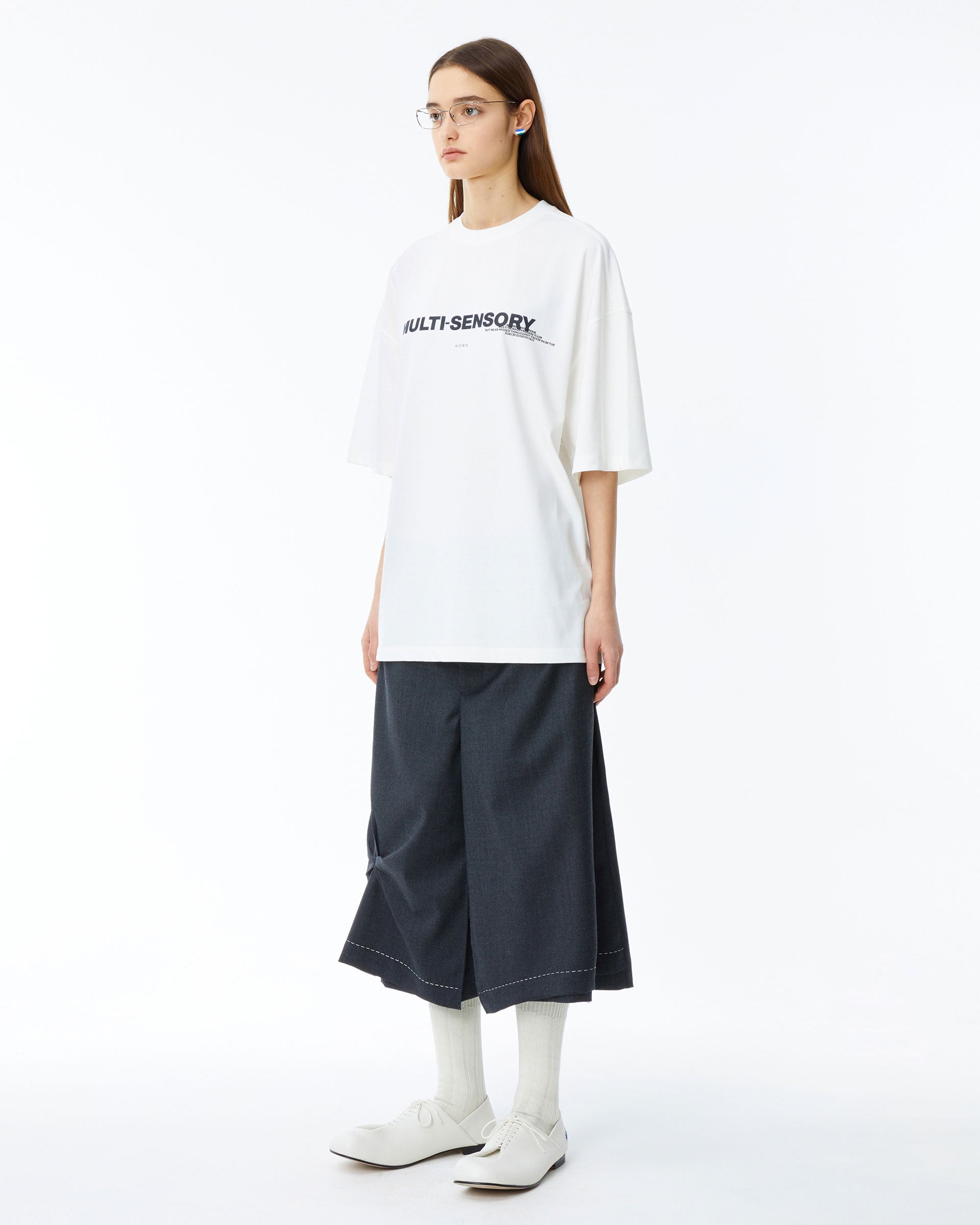 Ader Error - Multi sensory t-shirt (Off white) product image 4 | TRAB K-Fashion Australia