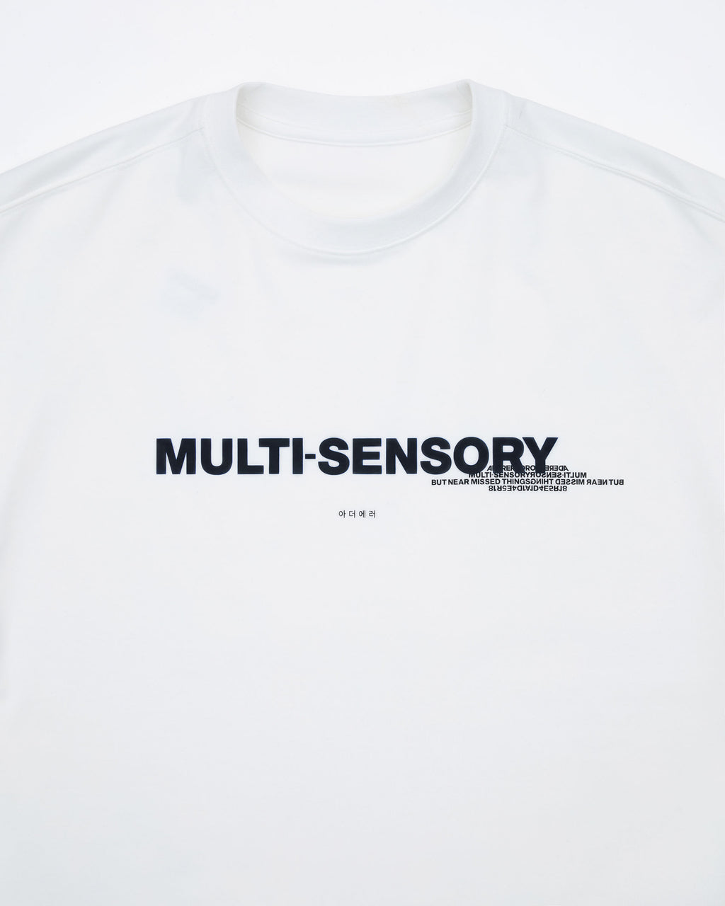 Ader Error - Multi sensory t-shirt (Off white) product image 6 | TRAB K-Fashion Australia