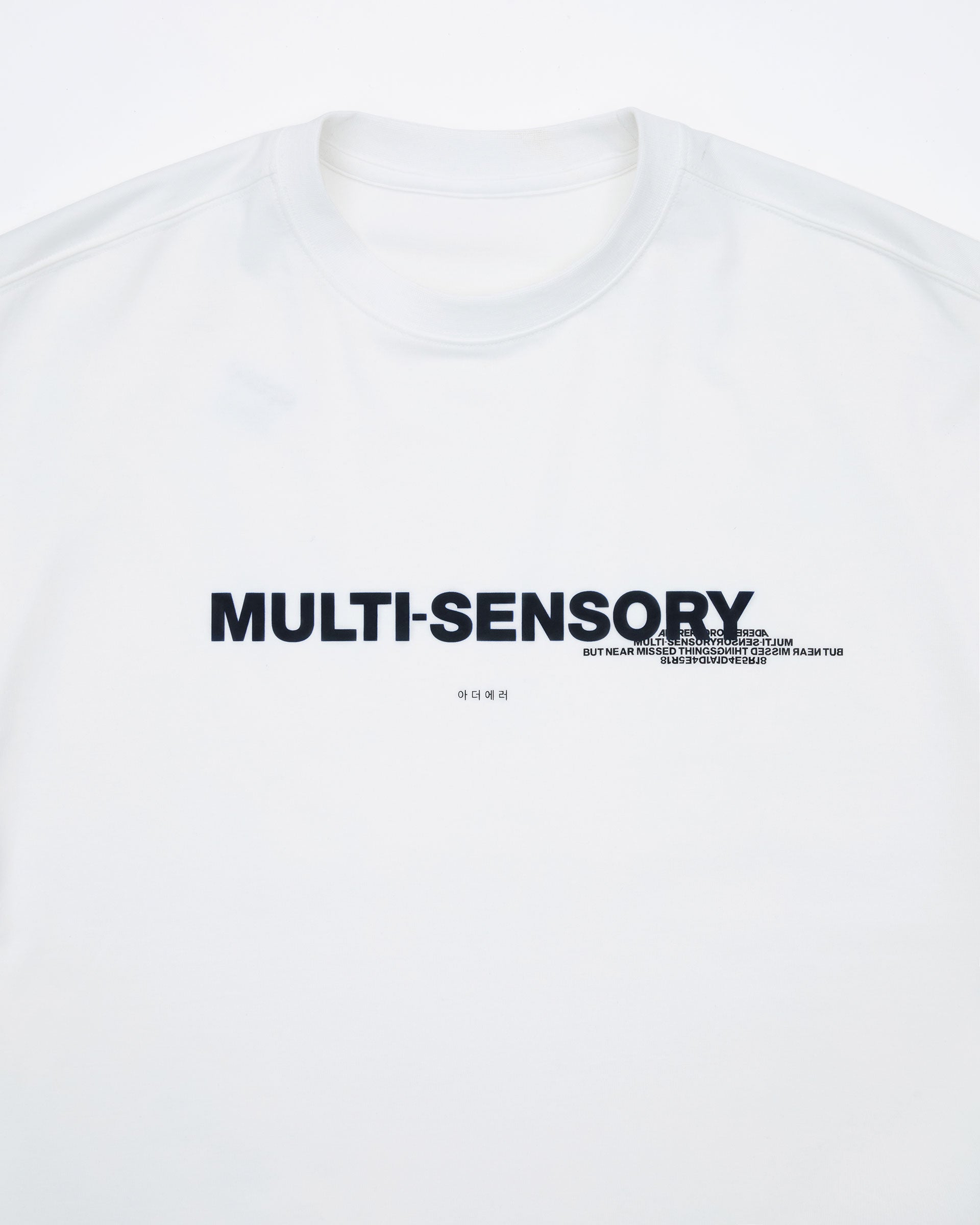 Ader Error - Multi sensory t-shirt (Off white) product image 6 | TRAB K-Fashion Australia