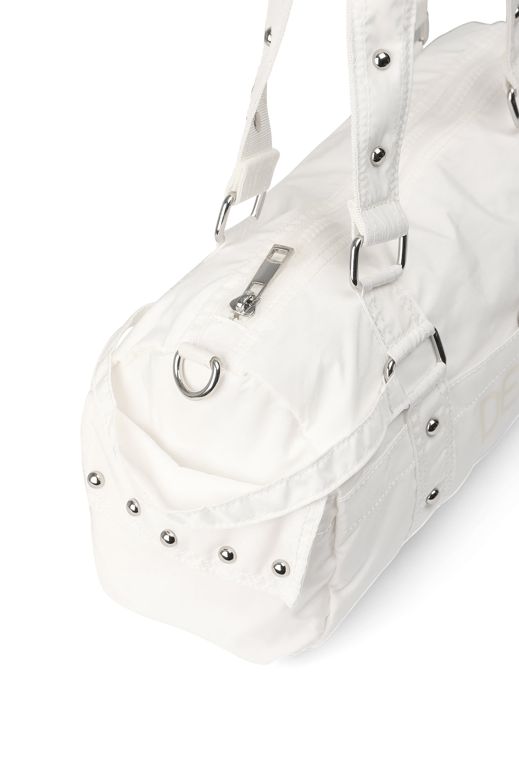 Deinet - Logo Duffle Mini Bag (White) product image 7 | TRAB K-Fashion Australia