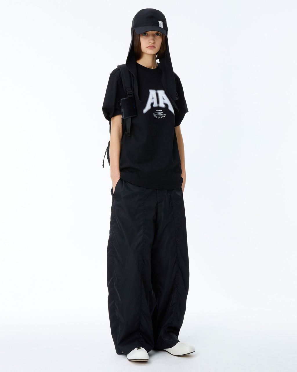 Ader Error - Elva slacks (Noir) product image 3 | TRAB K-Fashion Australia