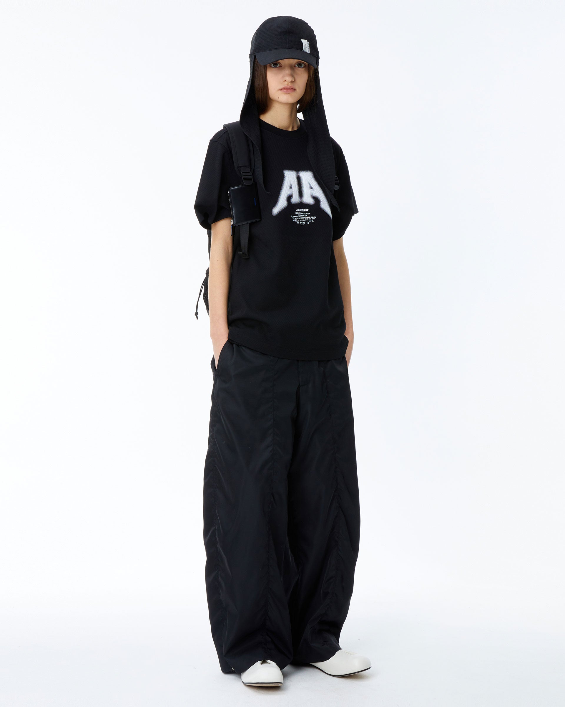 Ader Error - Elva slacks (Noir) product image 3 | TRAB K-Fashion Australia
