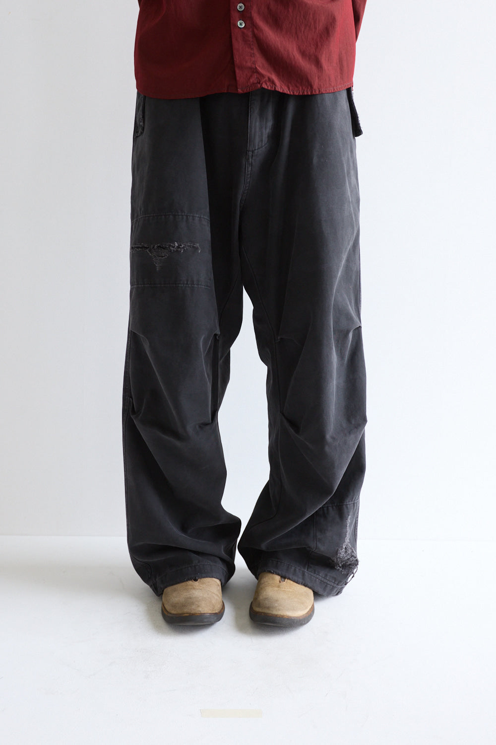 Hatchingroom - Snow Jeans Over Dyed Camo Purple (Charcoal) product image 9 | TRAB K-Fashion Australia