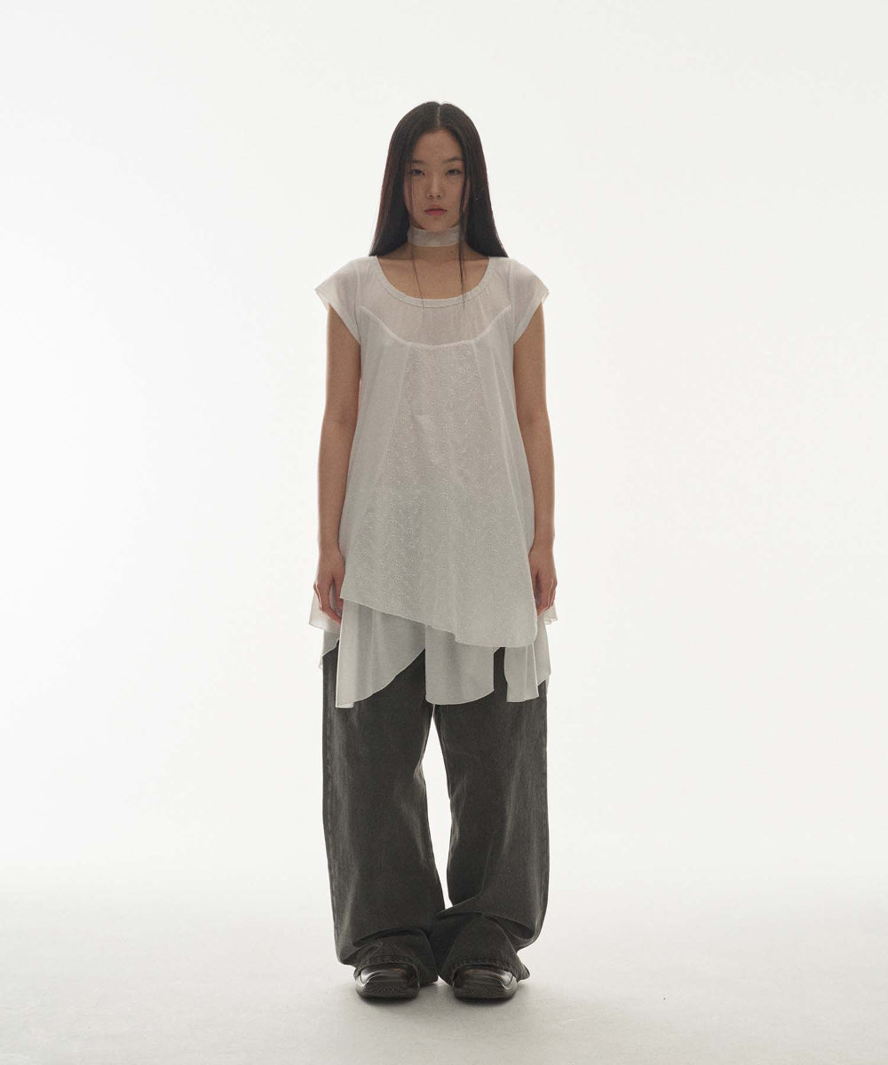 Coyseio - Flower One Piece (White) product image 9 | TRAB K-Fashion Australia