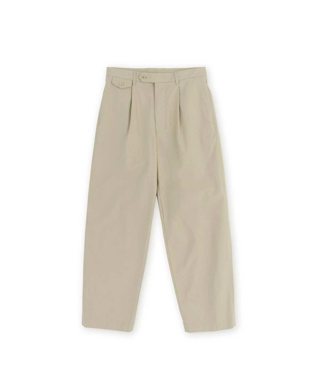Brownyard - Loose Tapered Cotton Pants (Stone) product image 5 | TRAB K-Fashion Australia