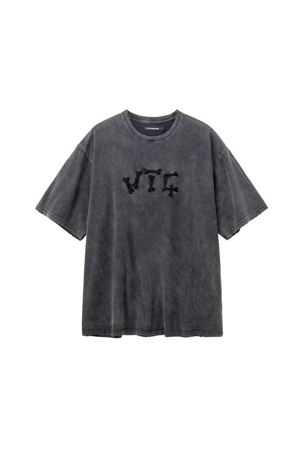 Hatchingroom - VTG Embroidery Tee (Black) product image 1 | TRAB K-Fashion Australia