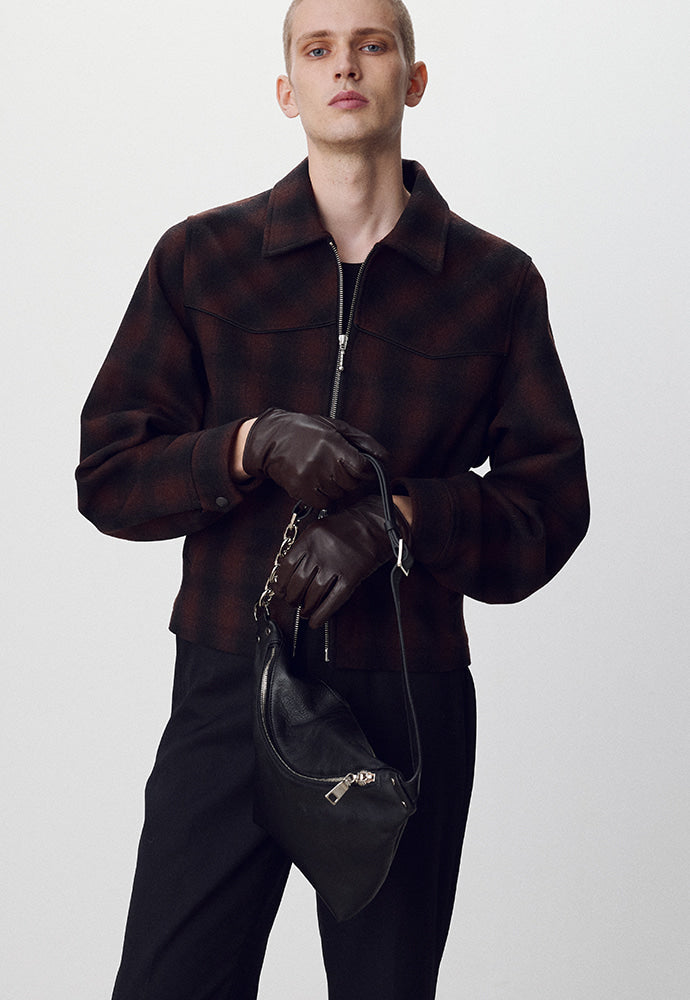 Tonywack - Ombré Wool Western Jacket (Brown/Black) product image 4 | TRAB K-Fashion Australia