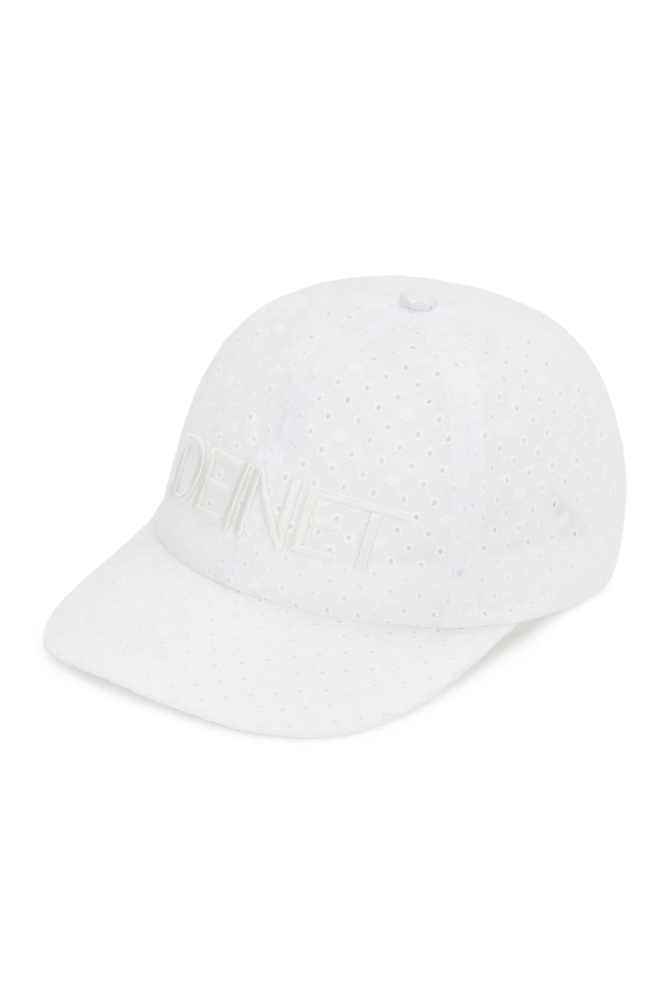 Deinet - Deinet Punching Lace Logo Cap (White) product image 2 | TRAB K-Fashion Australia