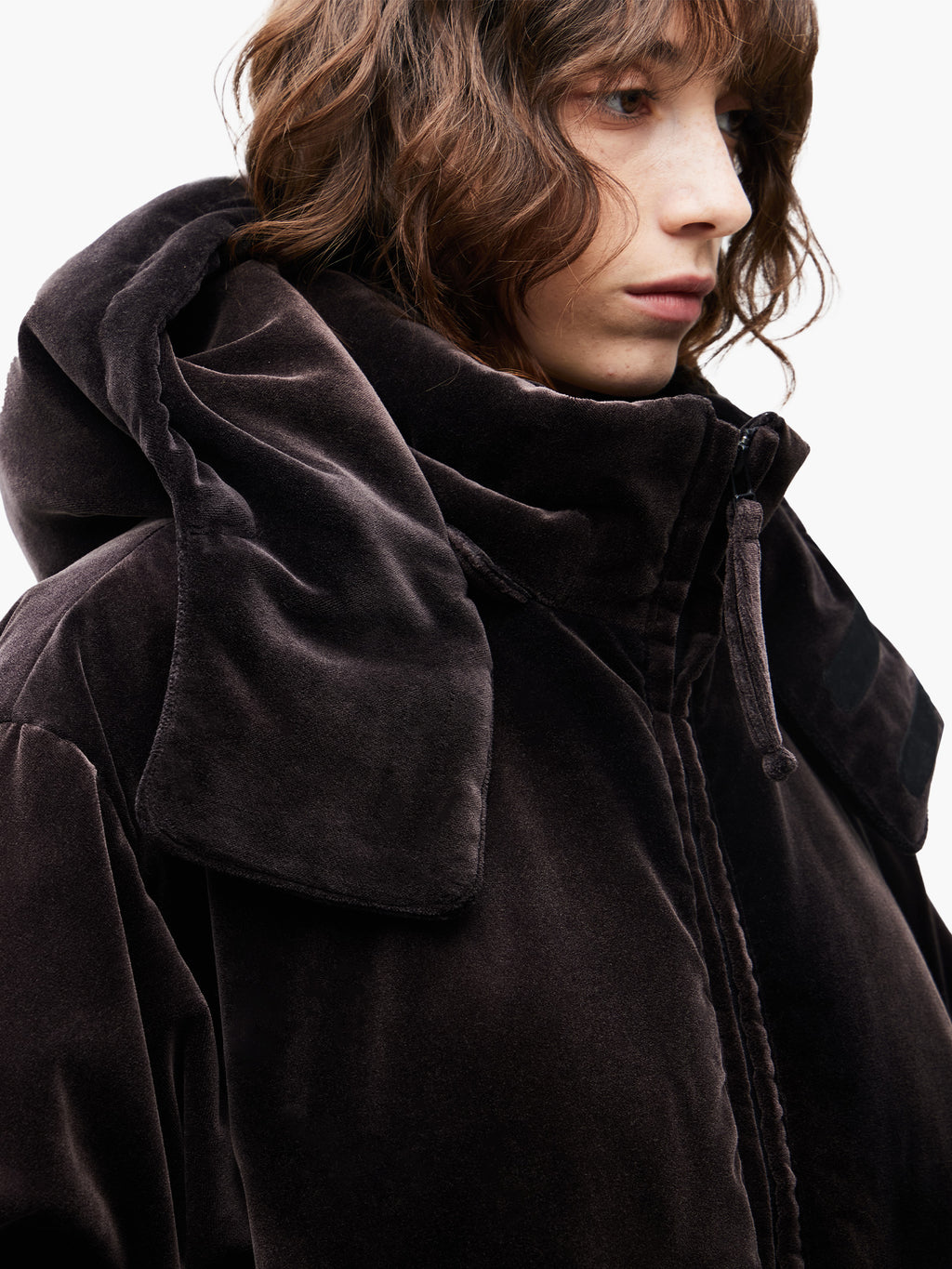 Jiyong Kim - Sun-Bleached Down Jacket (Black) product image 6 | TRAB K-Fashion Australia