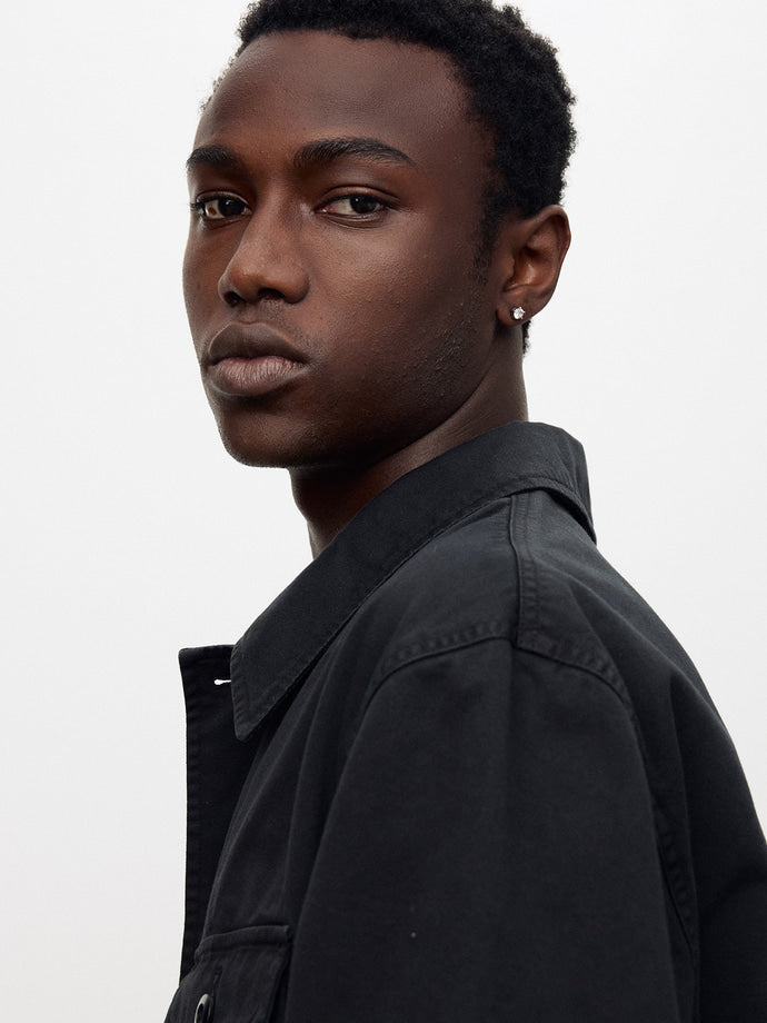 Tonywack - Garment-Dyed Cotton Deck Jacket (Faded Black) product image 7 | TRAB K-Fashion Australia