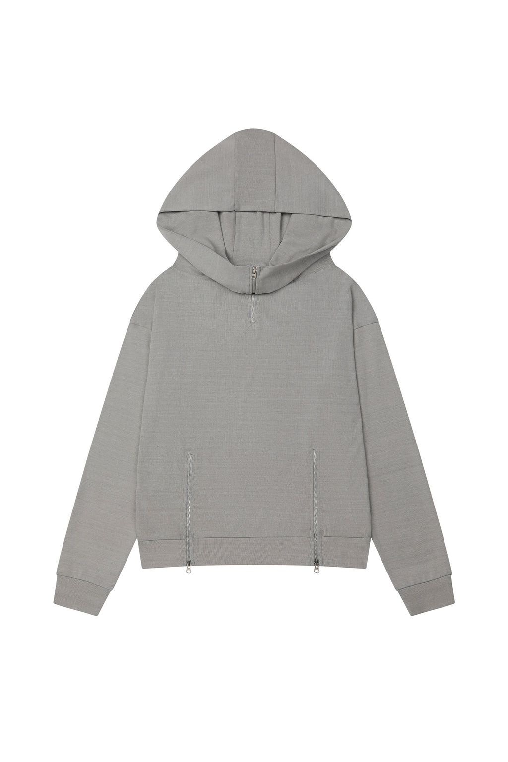 Deinet - Big Hooded Sweat Pullover (Grey) product image 7 | TRAB K-Fashion Australia
