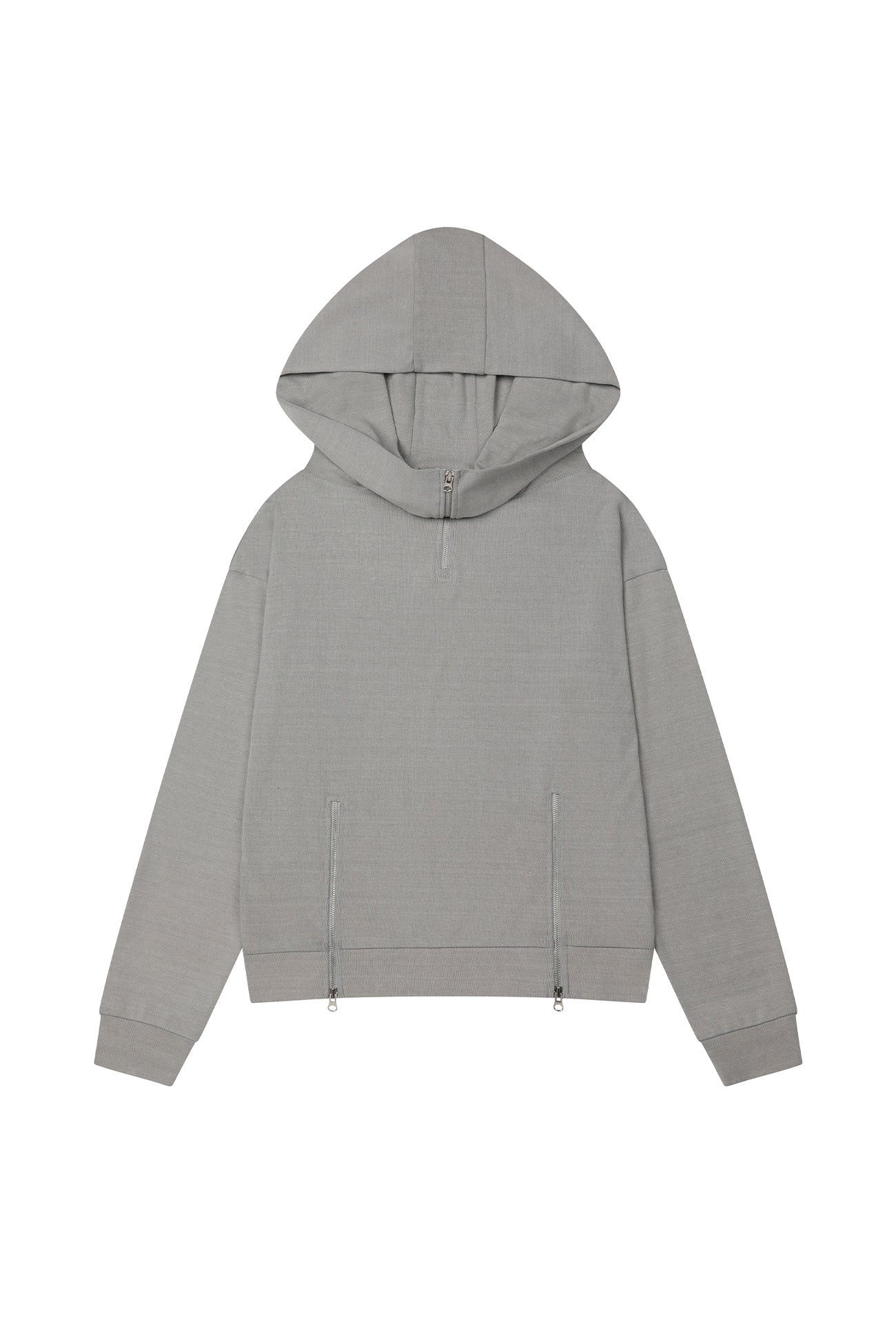 Deinet - Big Hooded Sweat Pullover (Grey) product image 7 | TRAB K-Fashion Australia