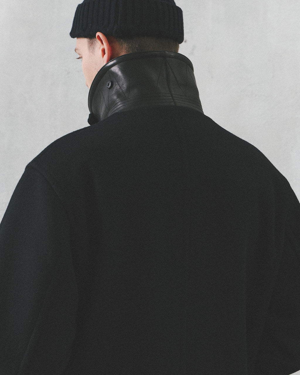 Eastlogue - Naval Coat (Black Melton) product image 5 | TRAB K-Fashion Australia