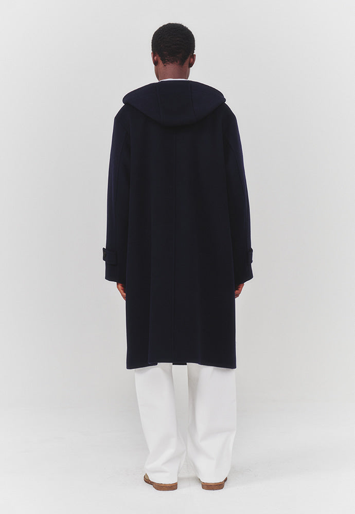 Art if acts - Hooded Coat (Navy) product image 3 | TRAB K-Fashion Australia