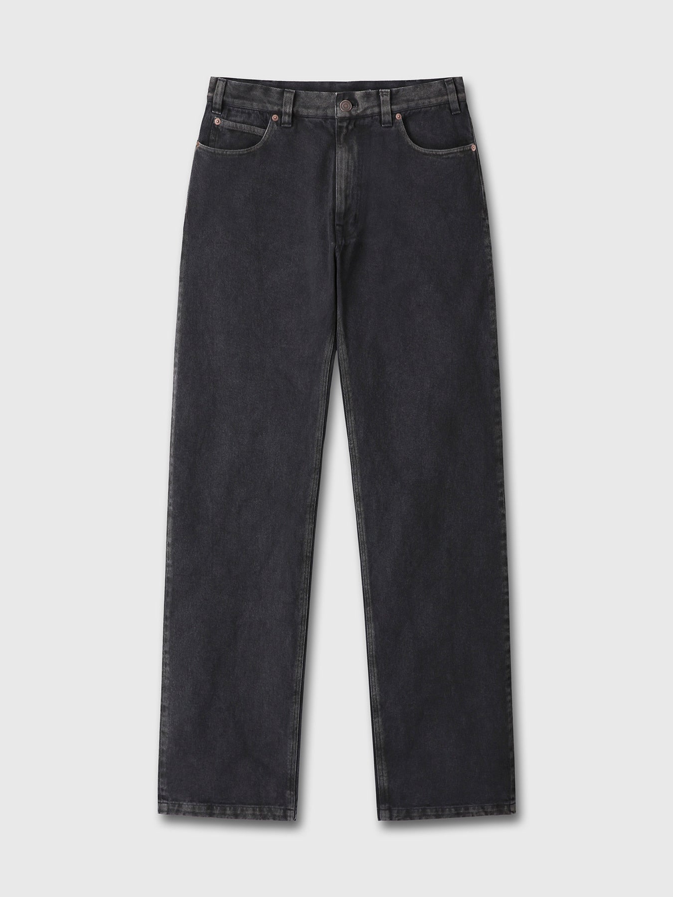 Tonywack - Loose Straight Overdye Denim Jeans (Carbon Pigment) product image 8 | TRAB K-Fashion Australia