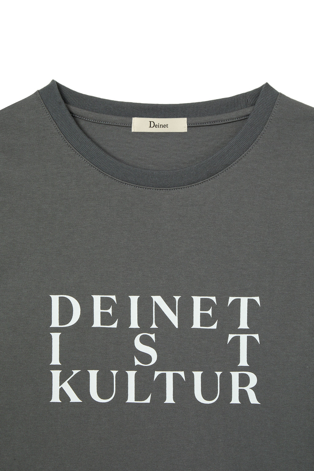 Deinet - Bi Graphic Slimsized T-Shirt (Charcoal) product image 3 | TRAB K-Fashion Australia