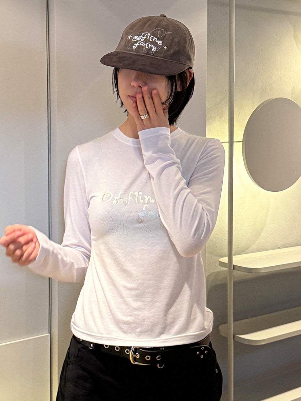 Kijun - Offline Fairy Tee (Off-White) product image 1 | TRAB K-Fashion Australia