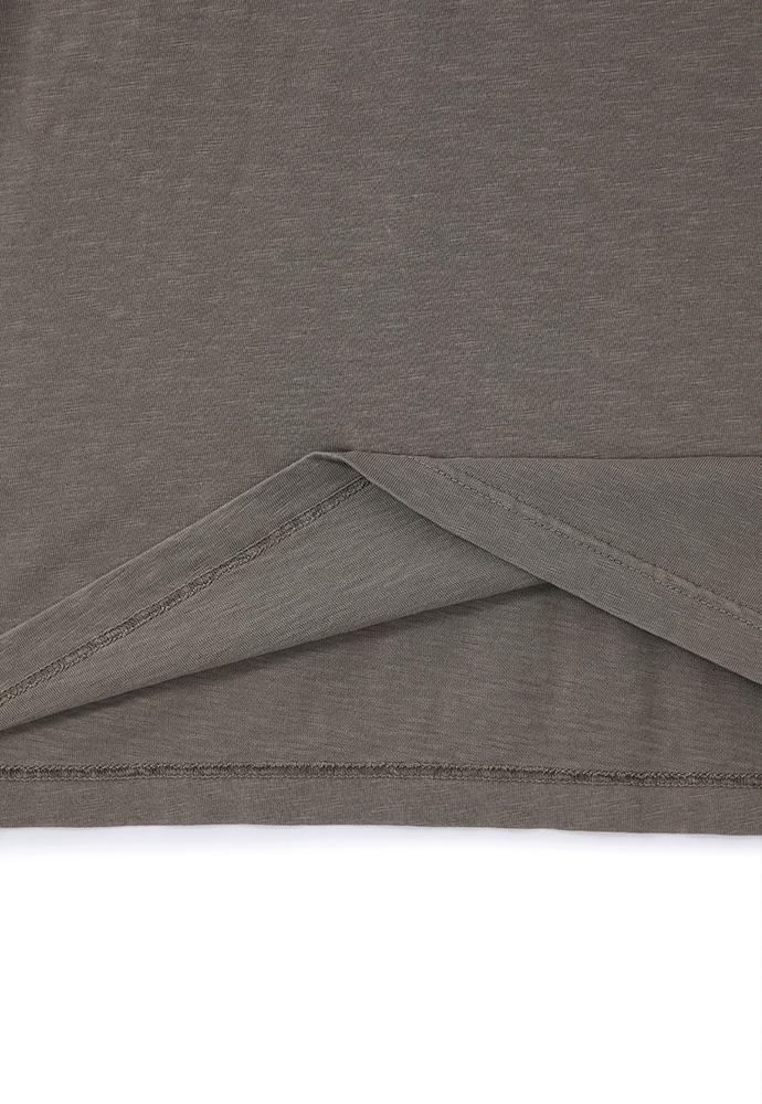 Art if acts - Henley S/S Tee (Mud Brown) product image 13 | TRAB K-Fashion Australia