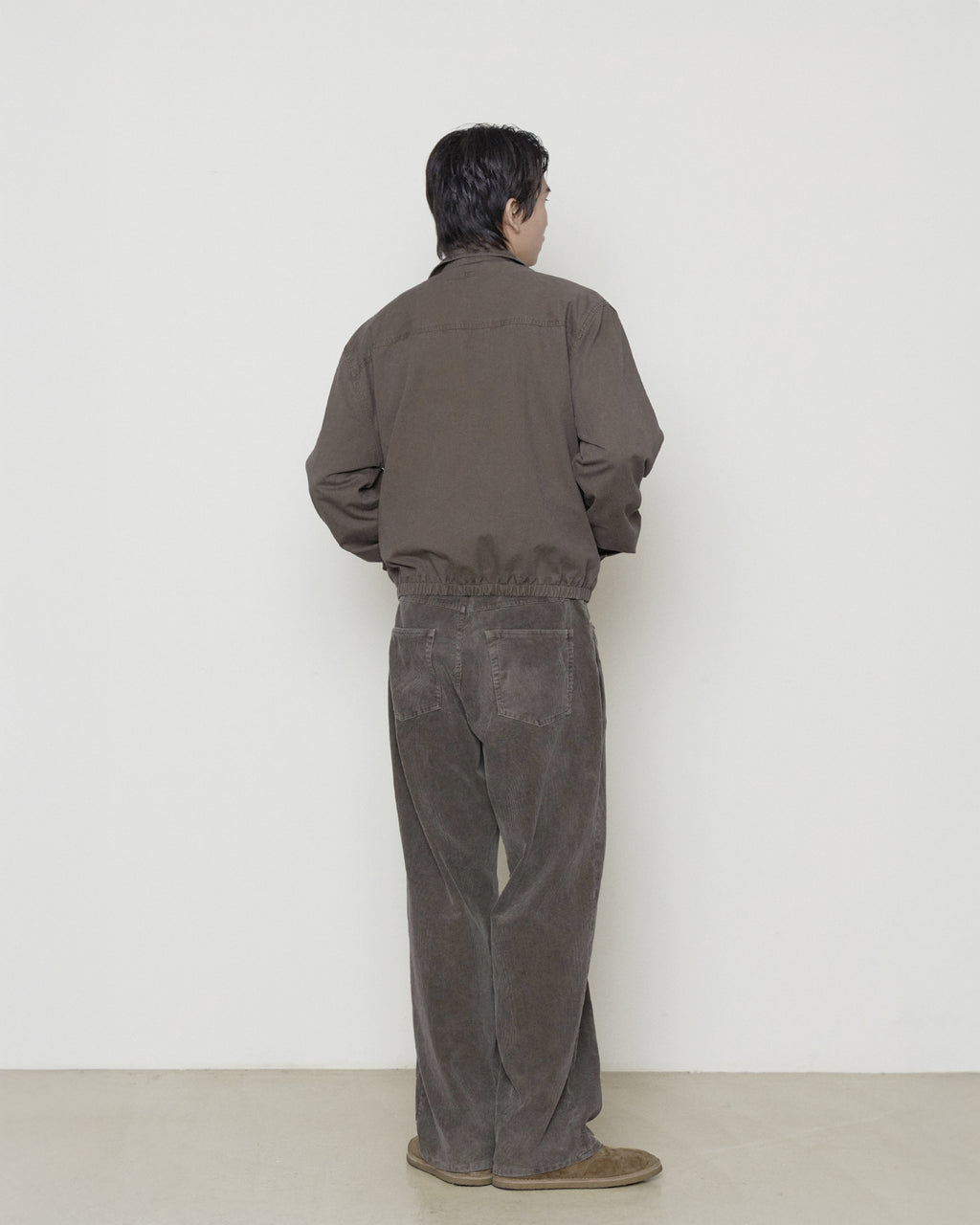 Brownyard - Vintage Cotton Blouson (Mocha) product image 2 | TRAB K-Fashion Australia