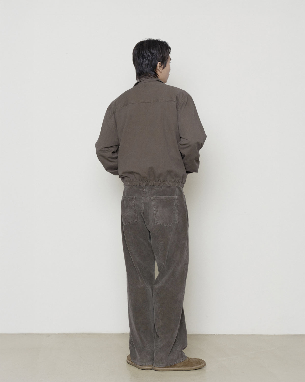 Brownyard - Vintage Cotton Blouson (Mocha) product image 2 | TRAB K-Fashion Australia