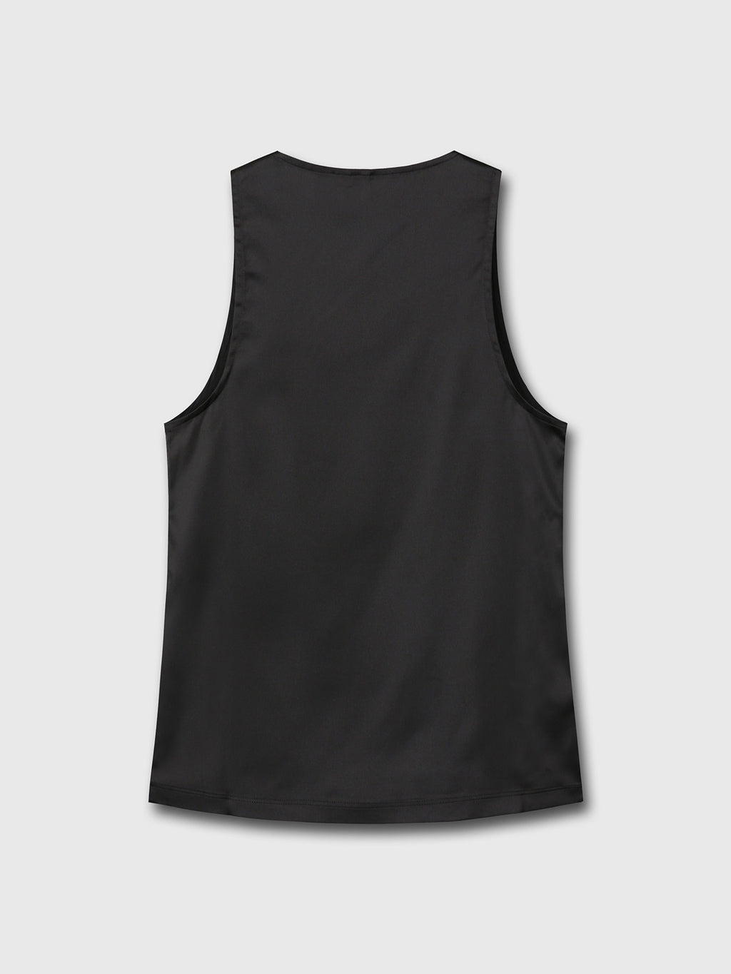 Tonywack - Tailored Satin Sleeveless Top (Black) product image 6 | TRAB K-Fashion Australia