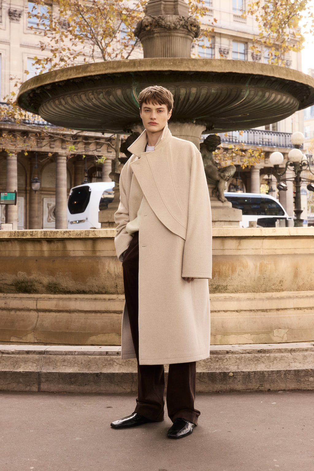 STU - Waist Strap Pants In Dark (Brown) product image 5 | TRAB K-Fashion Australia