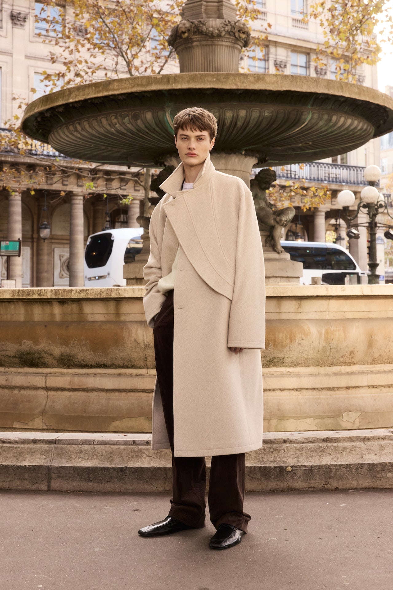 STU - Waist Strap Pants In Dark (Brown) product image 5 | TRAB K-Fashion Australia