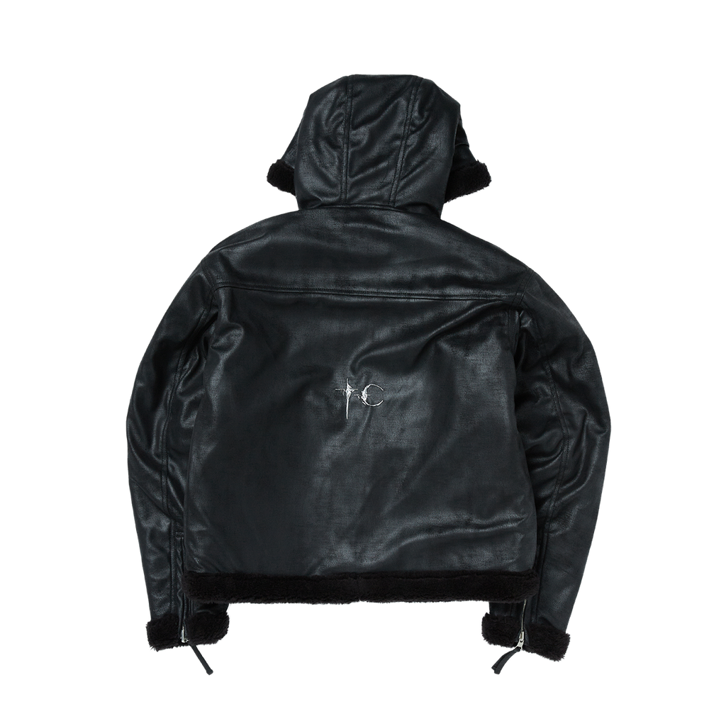 Thug Club - TC Reversible Shearling Jacket (Black) product image 2 | TRAB K-Fashion Australia