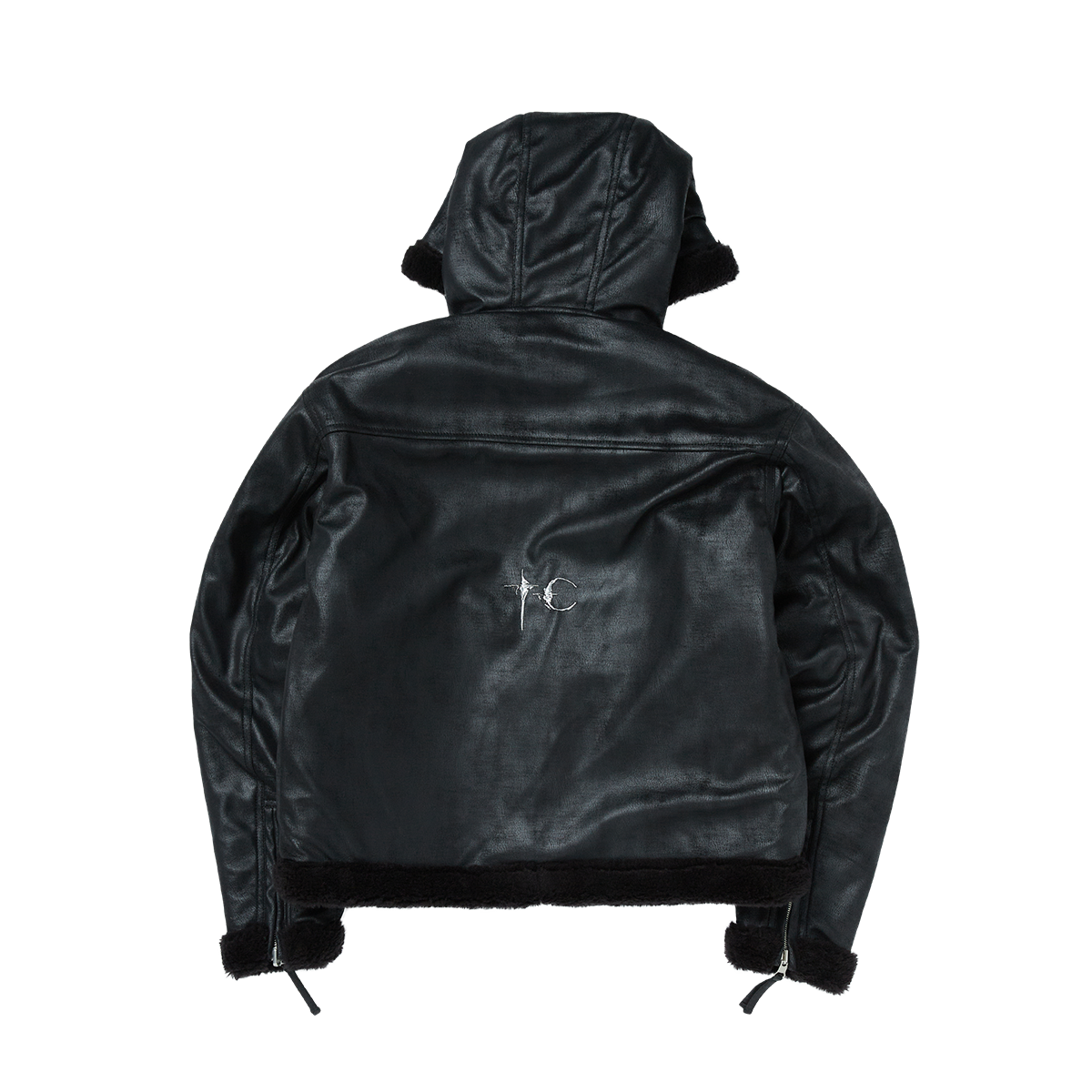 Thug Club - TC Reversible Shearling Jacket (Black) product image 2 | TRAB K-Fashion Australia