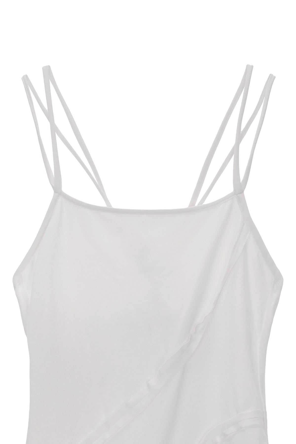 Matin Kim - Cut Out Layered Maxi Dress (White) product image 3 | TRAB K-Fashion Australia