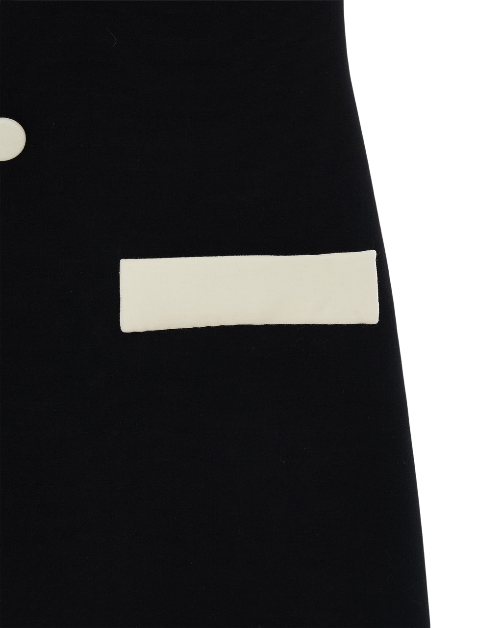 Kimhe Kim - Bi-Color Mini Dress (Black/Ivory) product image 5 | TRAB K-Fashion Australia
