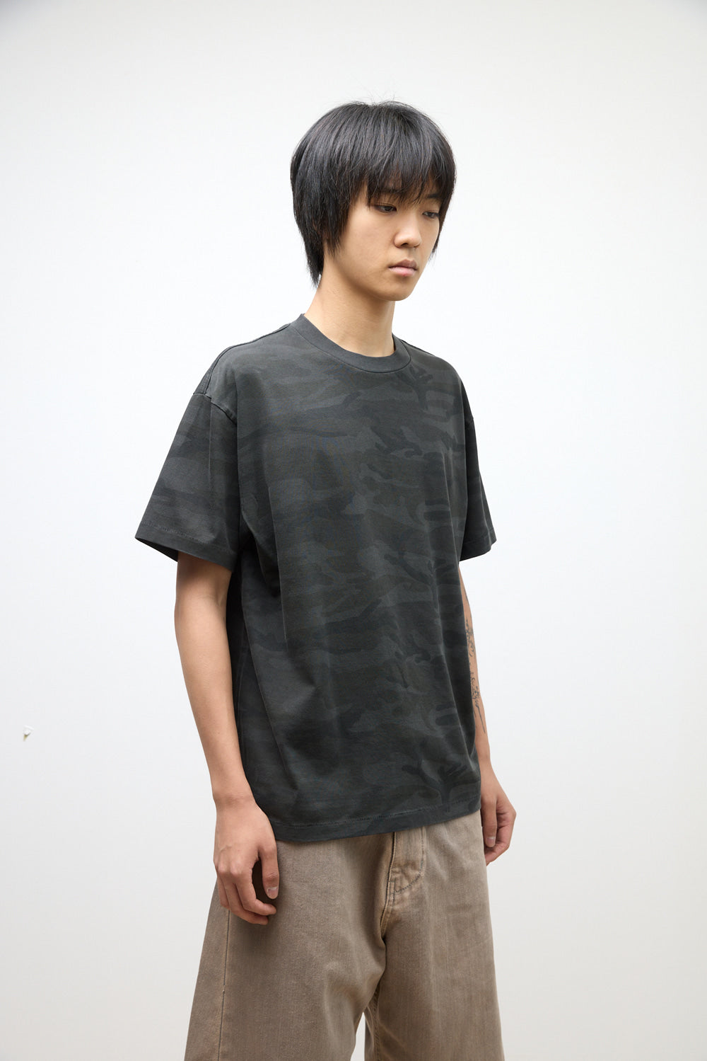 Hatchingroom - VTG Camo Tee (Charcoal) product image 12 | TRAB K-Fashion Australia