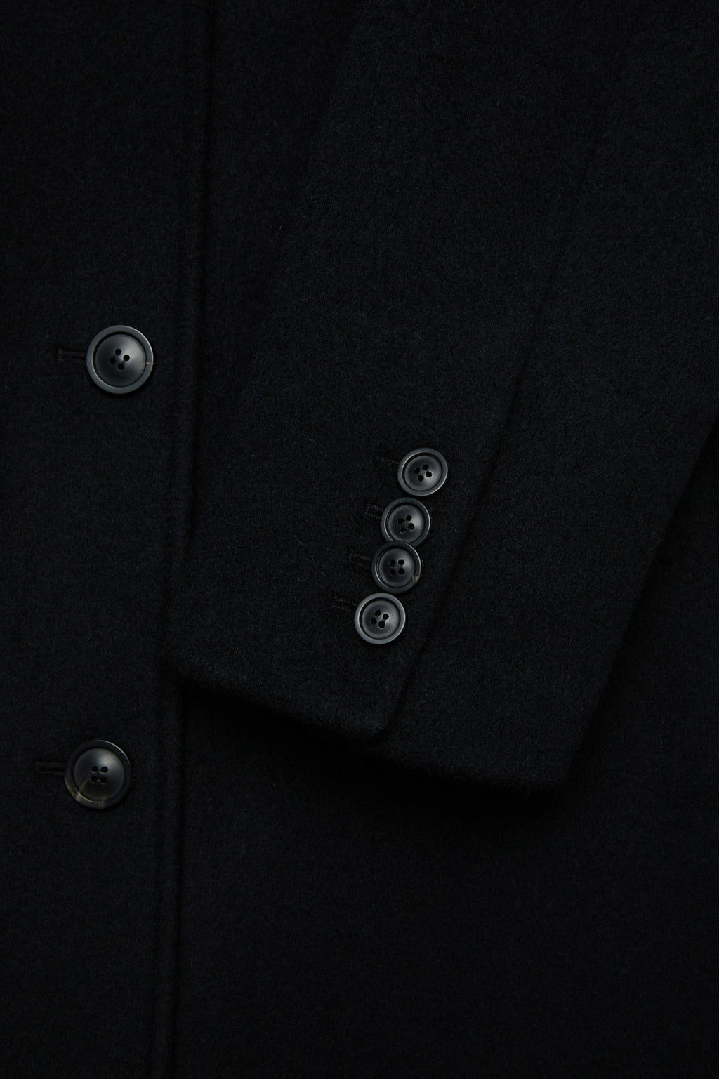 Coor - Wool Cashmere Blend Single Coat (Black) product image 7 | TRAB K-Fashion Australia