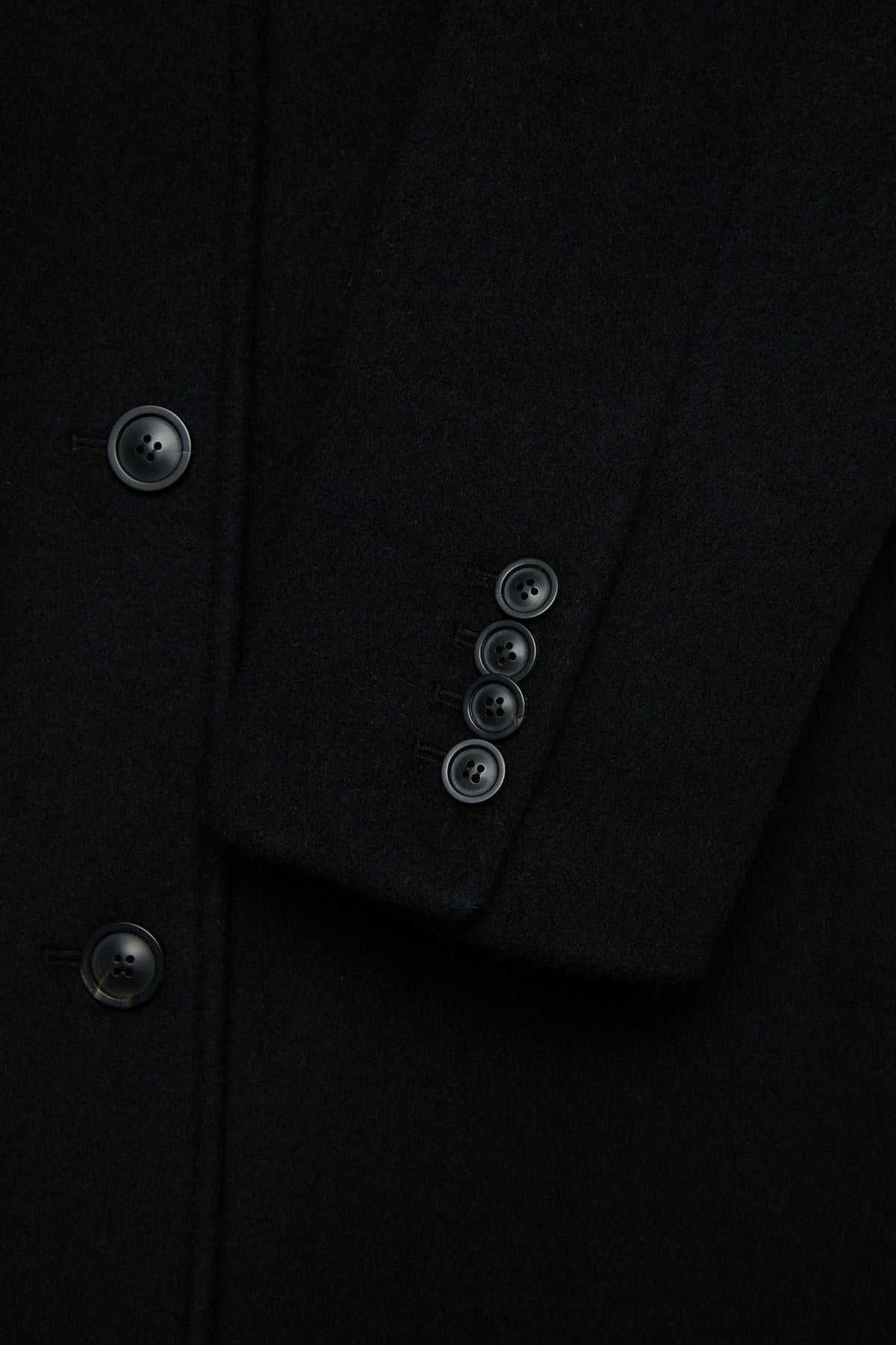 Coor - Wool Cashmere Blend Single Coat (Black) product image 7 | TRAB K-Fashion Australia
