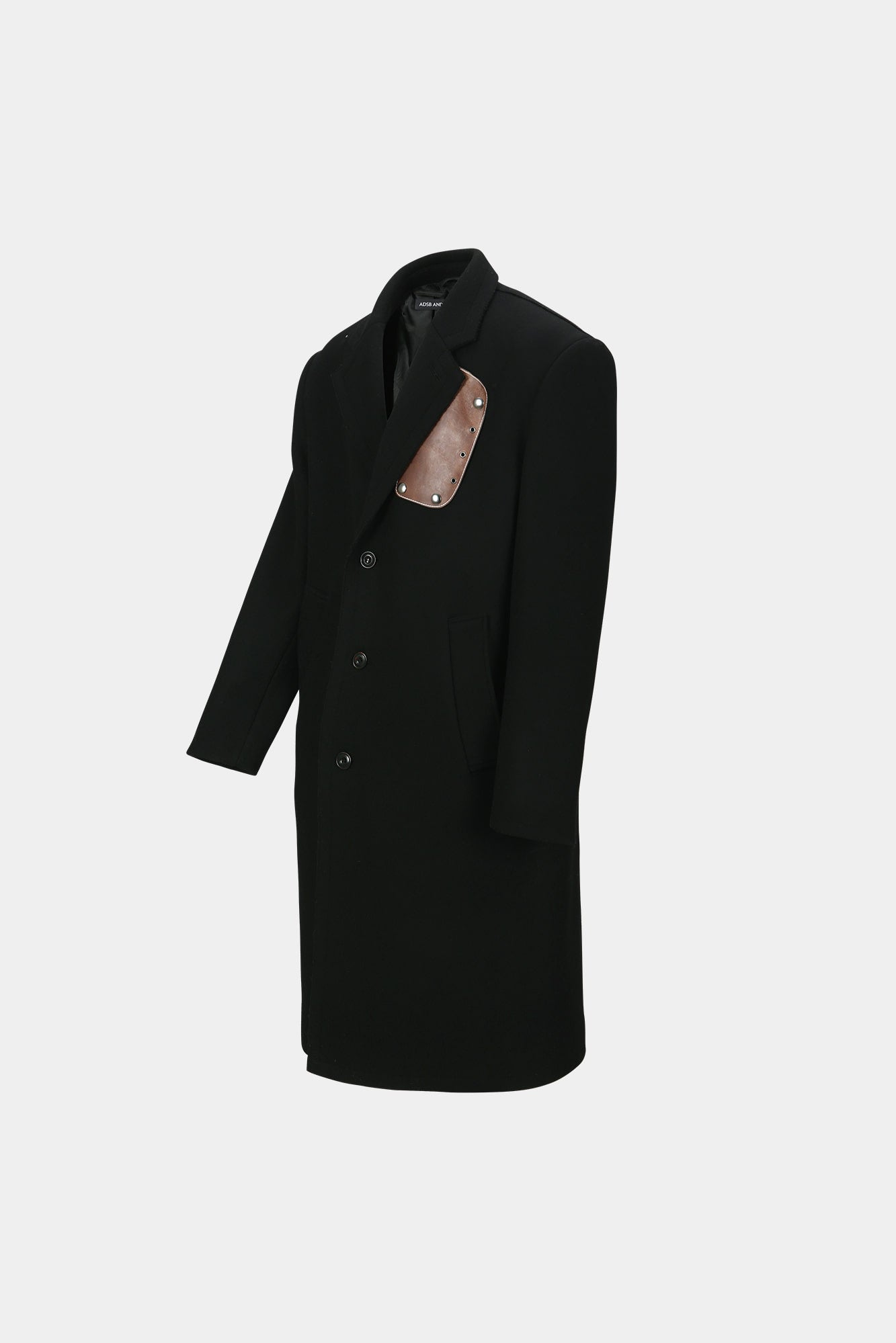 Andersson Bell - Unisex James Wool Coat (Black) product image 13 | TRAB K-Fashion Australia