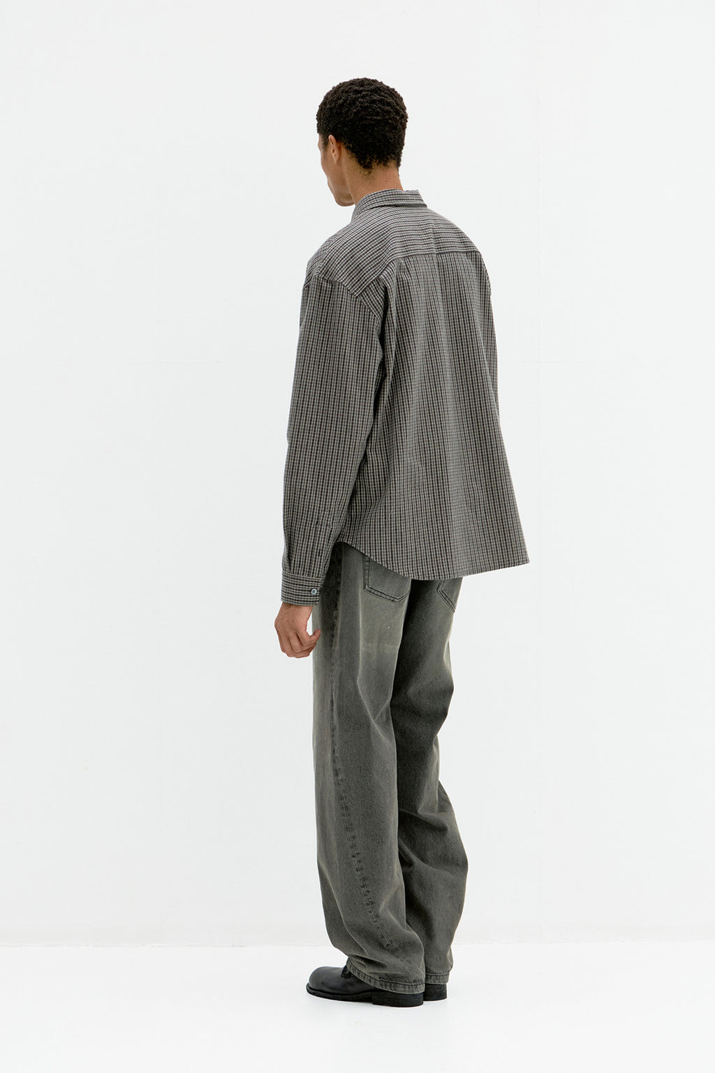 Coor - Back Side Washed Brown Jeans (Washed Brown) product image 4 | TRAB K-Fashion Australia