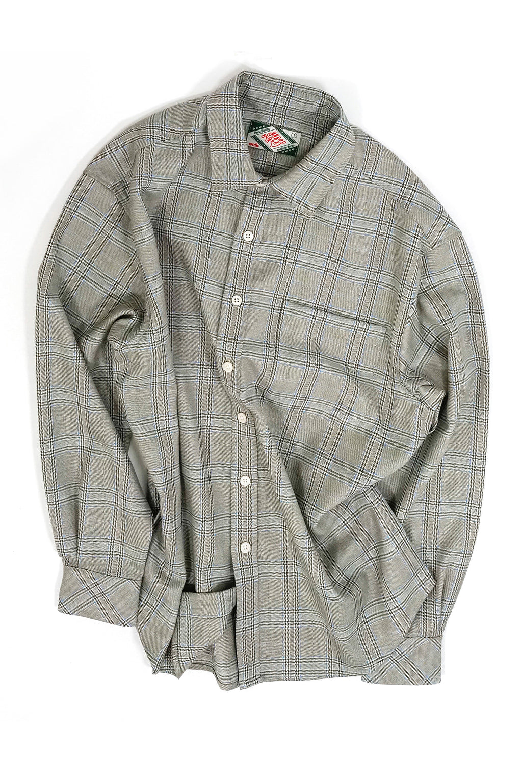 Ioedle - Wool Shirt (Green) product image 1 | TRAB K-Fashion Australia